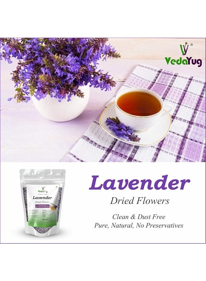 VY VedaYug Lavender Flowers, - 30g - Image 2